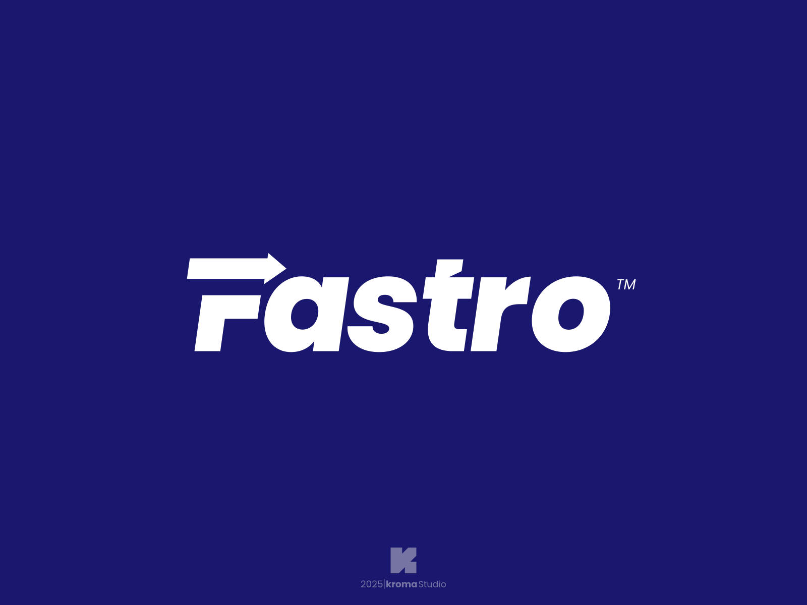 Fastro Modern Cargo Logo by kroma.std on Dribbble