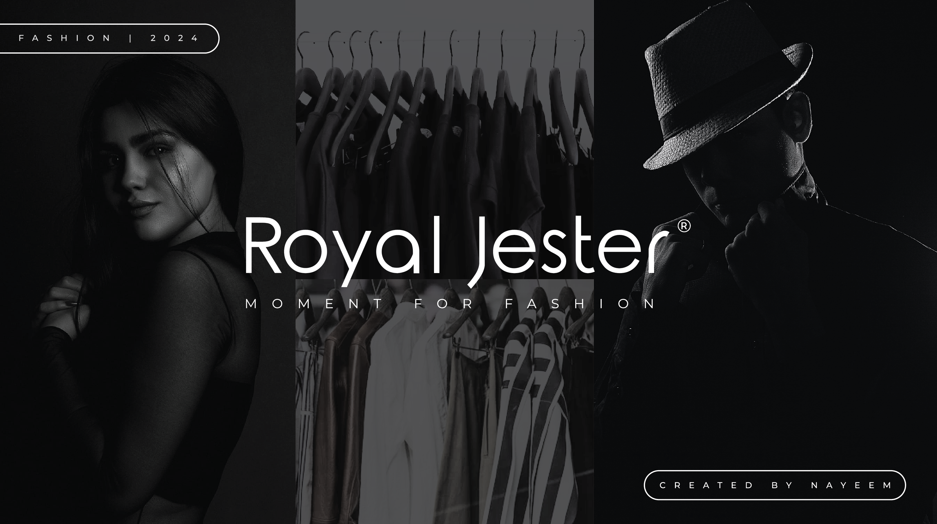 Royal Jester Premium Fashion Brand Design | An Unsold Brand. black and white design brand design brand guideline brand identity design branding clothing brand design fashion fashion brand design fashion design graphic design logo logo design magazine design premium brand design premium business card design premium fashion brand premium magazine design royal jester ui