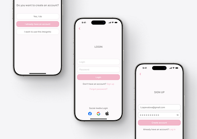 Daily UI 001 - Sign up page dailyui dailyui001 login signup ui