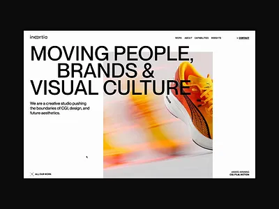 About page - Inertia Studios 💫 3d animation creative digital digital studio gsap interactive layouts microinteraction nuxt.js showcase website ui ui design uiux videos web design web development webdesign webdevelopment website