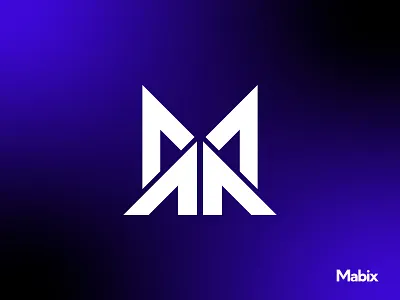 Mabix Logo Mark - Monogram Logo Design brand brand identity branding icon identity letter logo logo logo design logo designer logo mark logodesign logotype m logo minimalist logo modern logo mx logo typography vector visual identity