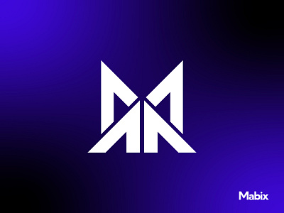 Mabix Logo Mark - Monogram Logo Design brand brand identity branding icon identity letter logo logo logo design logo designer logo mark logodesign logotype m logo minimalist logo modern logo mx logo typography vector visual identity