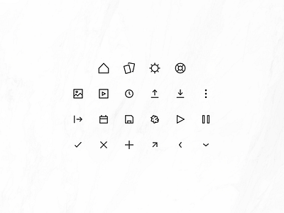 Felvina: Icons app branding design graphic design icons ui ux