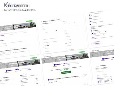 Clear check accounting apply check checking credit dbs imput fileds labels