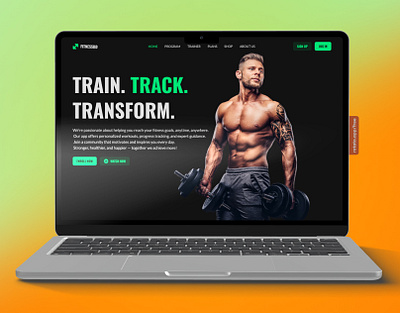 Gym And Fitness Website UI/UX Landing Page body body fitness fitness gym health landing page ui uiux user experience user interface ux web design website design work hard workout