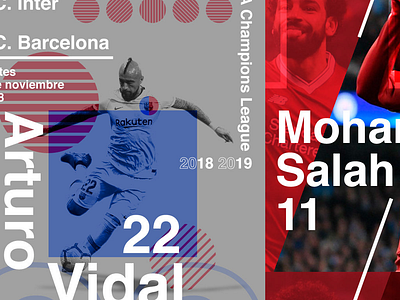 UCL S.18-19 | Outdoor Match-Day Posters (2019) advertising champions league football match day outdoor posters soccer ucl