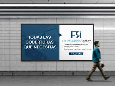 FR Insurance Branding adobe adobe illustrator brand branding design figma graphic design logo