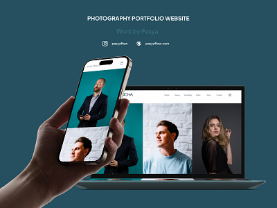 RYANPANCHA.COM - A PHOTOGRAPHY PORTFOLIO WEBSITE design mobile ui web