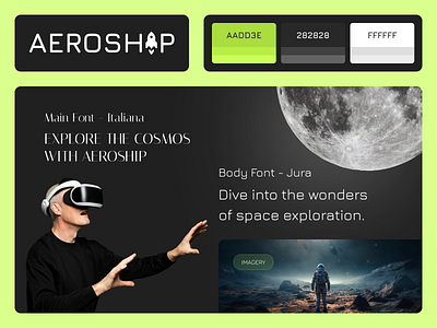 AEROSHIP — Logo & Hero Banner Design🚀 2026 design app design branding dark theme dribbble figma glassphormism illusrator logo design photoshop product design responsive design space website trending ui design ux design website