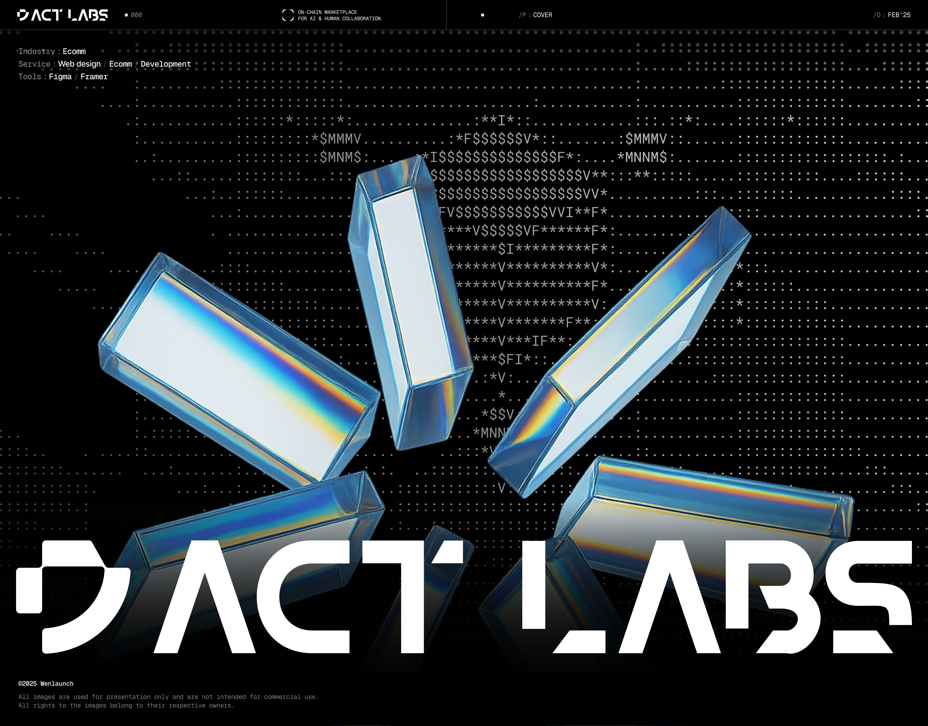 AI Agent Web3 Website UI/UX & Brand Identity Design ai agent ai website blockchain branding crypto graphic design landing page logo ui ux web design web3 website design