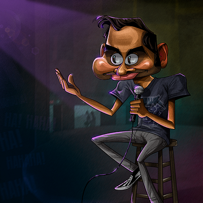 AZIZ ANSARI adobe suite art artist artwork aziz aziz ansari caricature caricature art comedian comedy design graphic graphic art graphic design illustration netflix