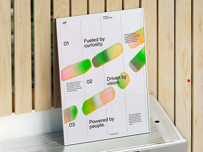 Vision-Led Branding for AI Future ai branding ai future brand poster brand vision creative concept creative direction futuristic style innovation poster messaging mission driven people focused poster layout print identity product communication startup design tech branding typography visual impact