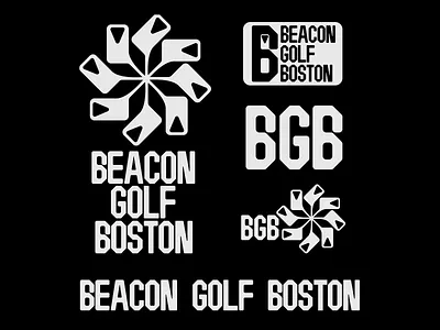 Beacon Golf Boston Identity System brand flexibility brand marks club identity custom typography emblem design geometric style golf boston golf identity icon design identity system logo exploration modular identity monogram design sports branding type design urban branding visual system wordmark design