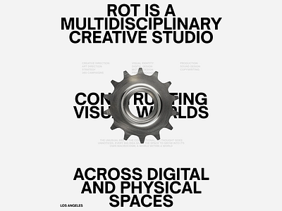 Identity for Creative Studios art direction brand positioning brand world branding concept concept design creative studio design direction digital identity graphic element hero composition industrial design poster layout print ready strong branding studio branding typography typography system visual identity visual message