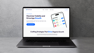 Growth Lanes - case study graphic design ui