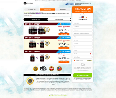 Subscription Checkout - Funnelish checkout checkout page clone funnelish design designing funnel figma funnel funnelbuilder funnelish subscription checkout page