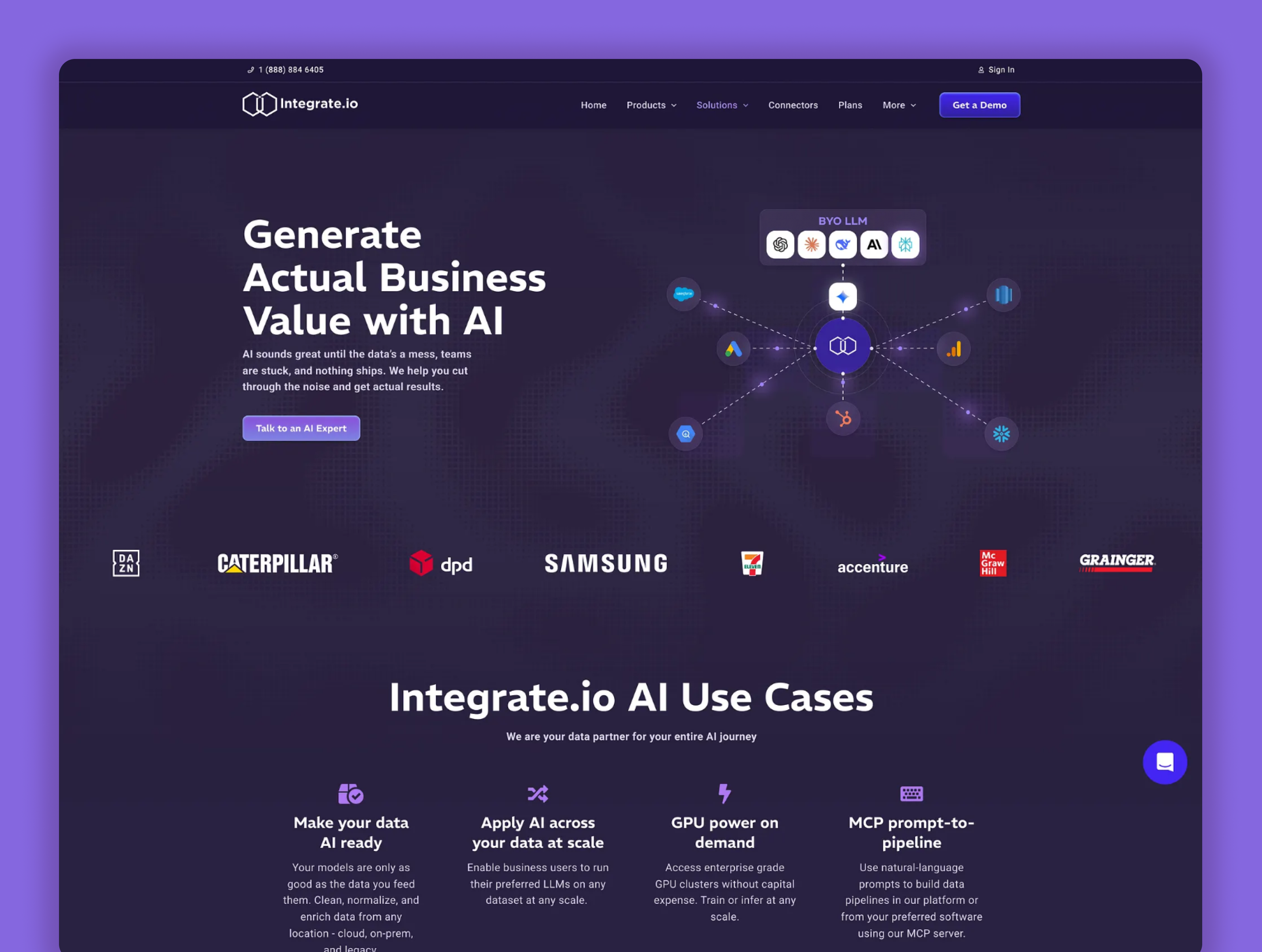 Example of Landing Page