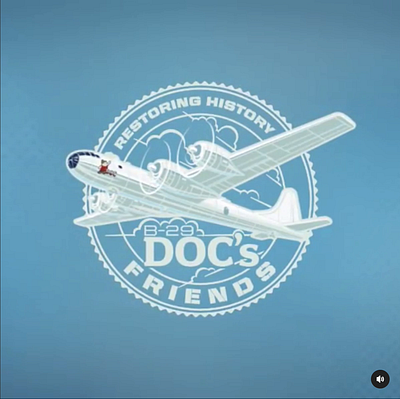 Doc's Friends - logo aircraft animation aviation branding graphic design illustration logo motion graphics vector