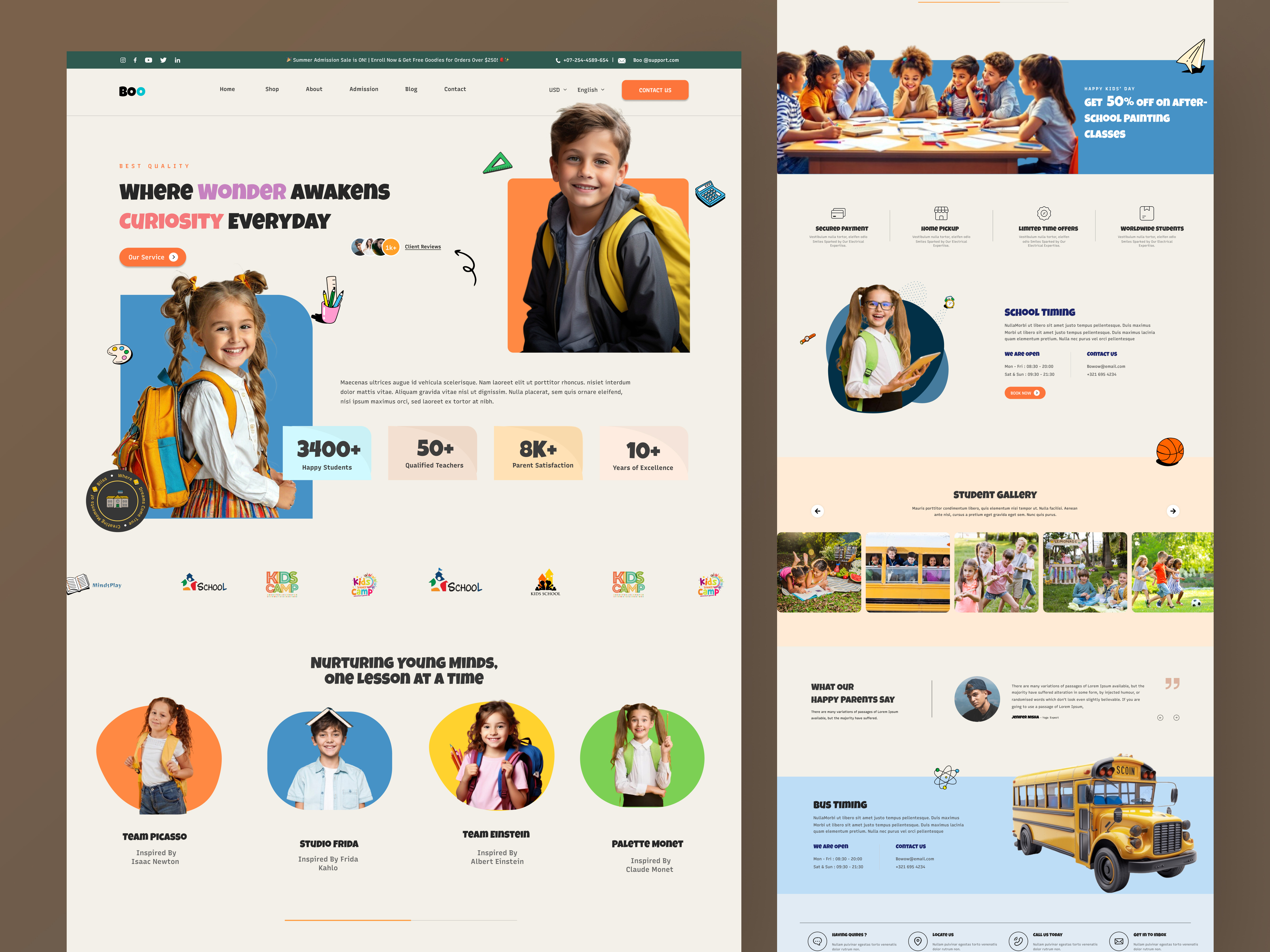 Example service media