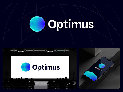 Optimus AI app logo design ai ai logo artificial intelligence branding gradient graphic design letter o logo logo design minimal modern technolgy technology