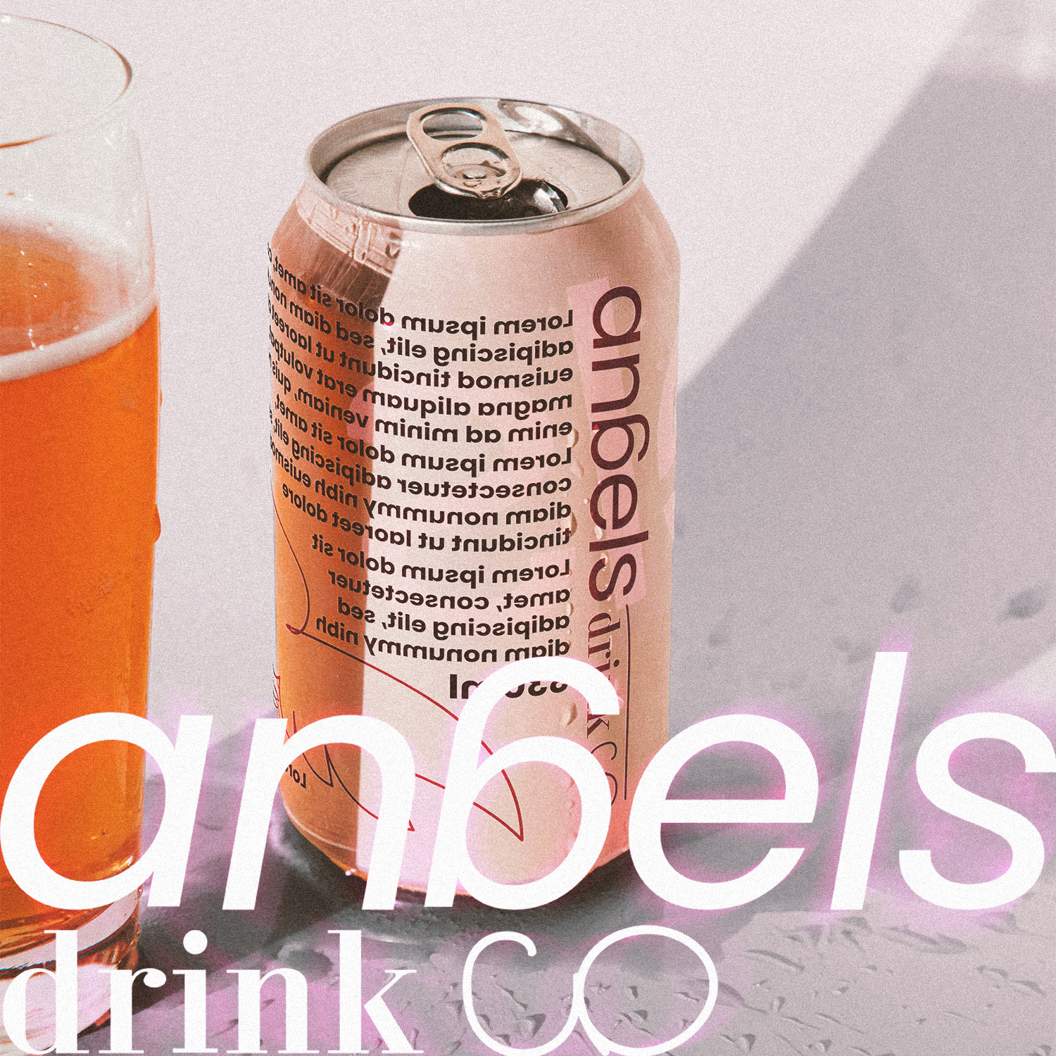 Angels drink CO Brand Design branding graphic design logo