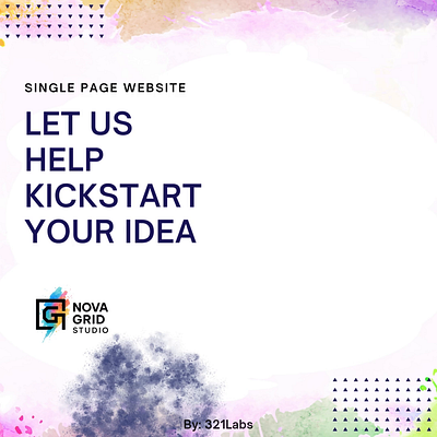 Single Page Portfolio Website branding design digital product design graphic design illustration logo product design ui uiux design ux web design