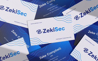 ZekiSec advertising b2b brand identity branding cybersecurity design graphic design icon logo print print design social media ui vector web