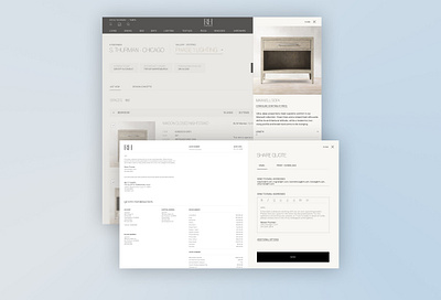 RH.com (Restoration Hardware) Concierge Platform Redesign concierge dashboard furniture graphic design projects quotes react ui ux web app