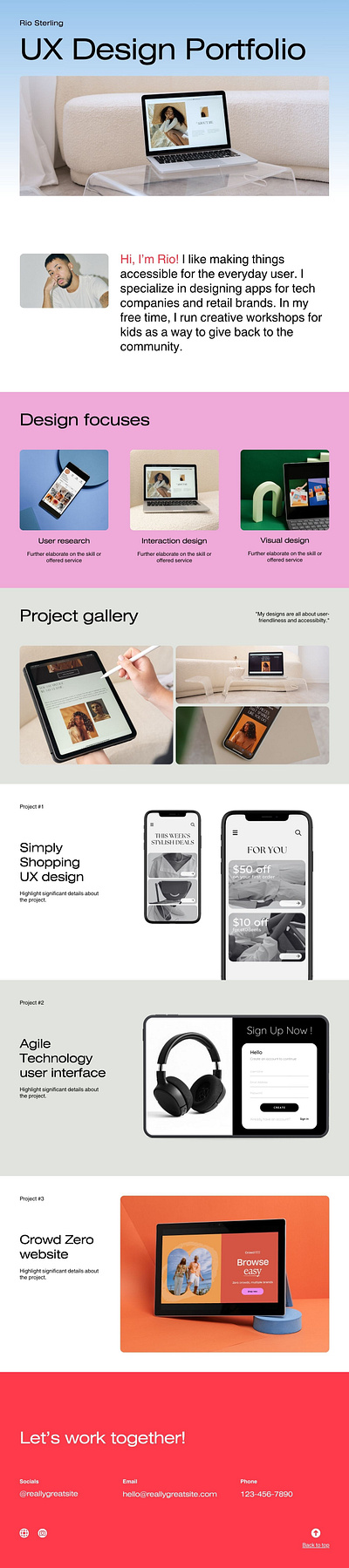 UX Graphic Design