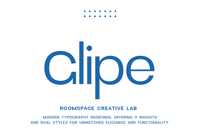 Glipe - Stylish Modern Family branding card clean contrast design display family illustration luxury magazine modern regular sans serif stylish trend typeface typography ui web font