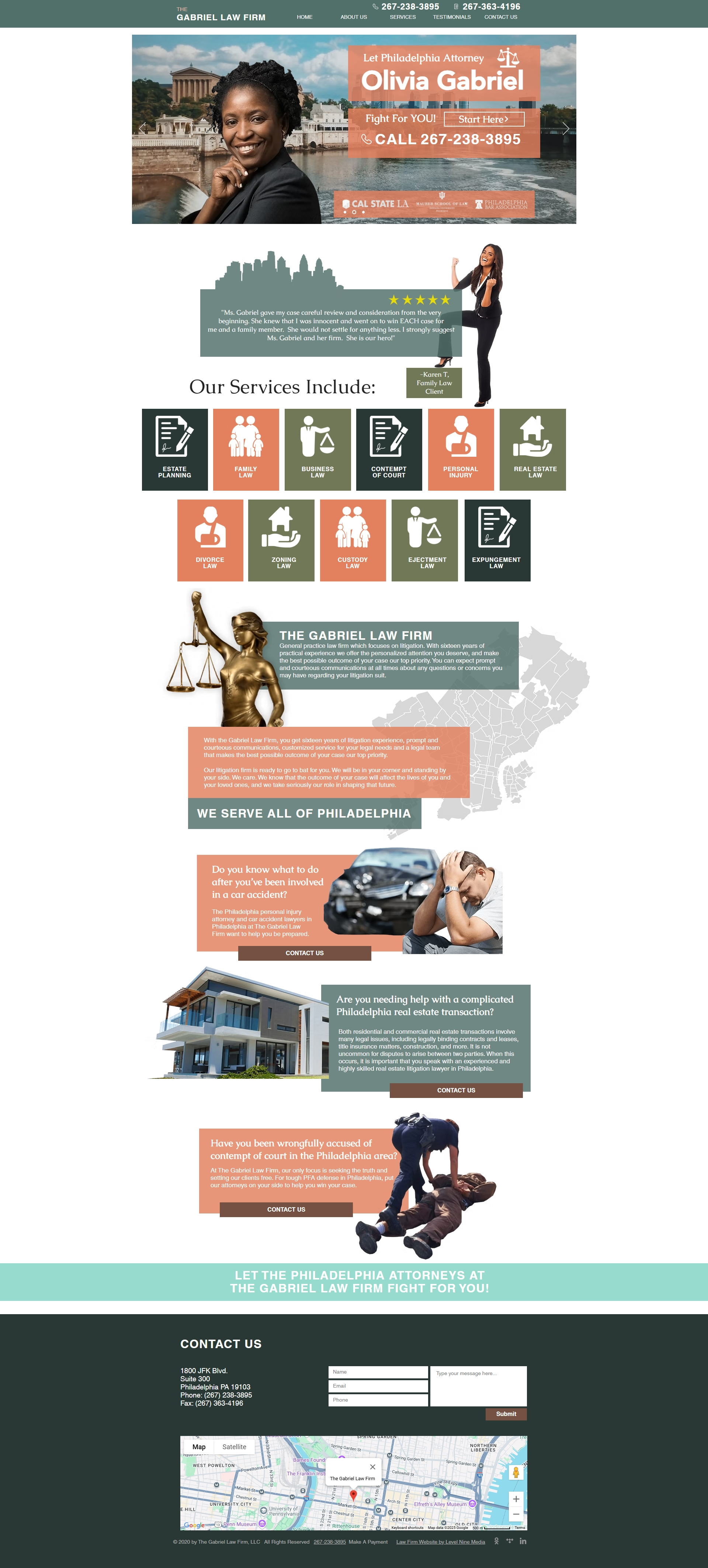 Philadelphia Attorney Website