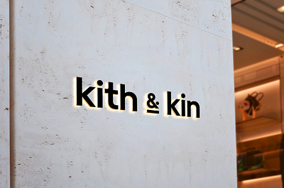 Kith & Kin ampersand brand identity branding kith kin kith and kin kuala lumpur logo logo design logo design malaysia logo designer logo malaysia logotype malaysia real estate