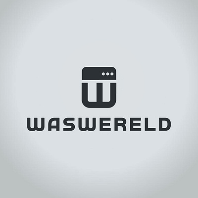 W_letter_washing_machinelogo brandiderntity branding brandmark companylogo design graphic design illustrator logo w letter washing machine logo