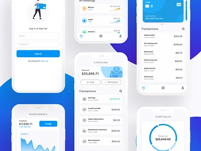 Design System Kick Off / Payment App app app design autolayout design system figma finance mobileapp mobiledesign ui