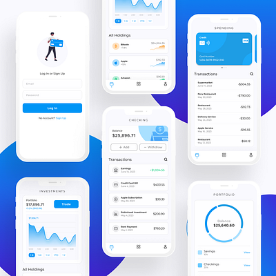 Design System Kick Off / Payment App app app design autolayout design system figma finance mobileapp mobiledesign ui