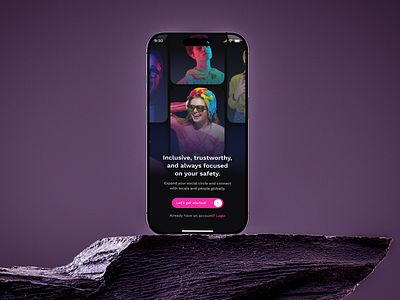 Dating Mobile App Design app design bumble chatting date dating dating app dating mobile app finder love app loving match finder matching mobile dating mobile dating app online dating qclay relationship social app tinder ui ux
