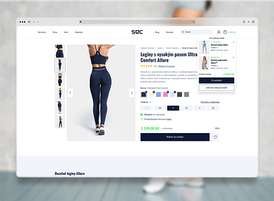 Fresh E-commerce Experience for Women Who Move design digitaldesign e shop ecommerce figma graphic design logo onlinestore ui ux webdesign website