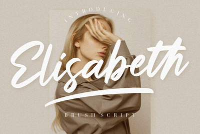 Elisabeth Font branding handwriting handwritten script