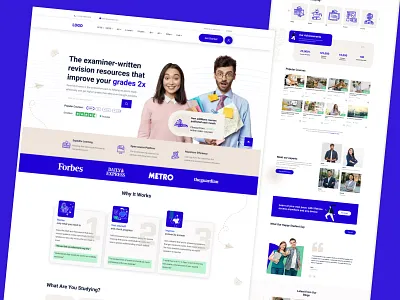 AI-Powered Learning Dashboard for Students, Parents & Mentors ai design design system eduaction education exams landing page learning platform lms modern modern website papers parent dashboard product design responsive design student portal teacher dashboard ui design ux design web app ui website design