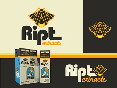 Cannabis Company Brand Identity brand identity branding california cannabis cbd design fire fly firefly hemp illustration lightning bug logo oil drop package design packaging unicorn vintage weed