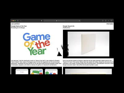Portfolio site design branding design graphic design logo process ui web design