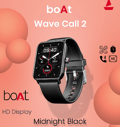 Product Animation – Boat SmartWatch | Motion Graphics adobe adobe after effects advertising after effects animation branding design graphic design instagram motion graphics post product animation social media social media post