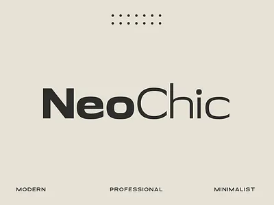 Neo Chic - Clean Modern Sans Serif bold branding clean contrast creative design display editorial family illustration logo luxury magazine modern poster project sans serif typography ui unique