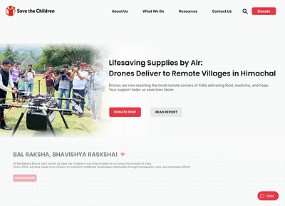 Redesign NGO design ngo redesign ui ux