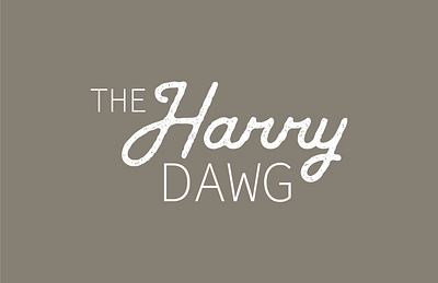 The Harry Dawg branding design graphic design logo