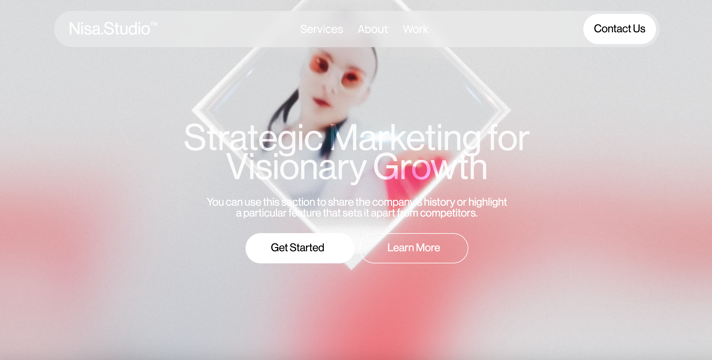 Peach Design Language 3d 3d website 3d websites animation branding design illustration ui webgl websites