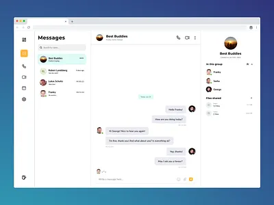 Direct message - Daily UI Challenge#13 challenge13 dailyui design ui