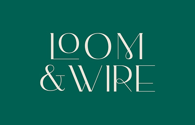 Loom & Wire branding design graphic design logo