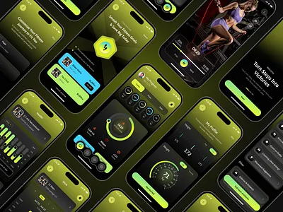 Fitness App Design app app design design fintess fitness fitness app fitness tracker app fitness ui fitnessapp ios mobile mobile app mobile app design mobile design tracking ui ui design ux workout tracker