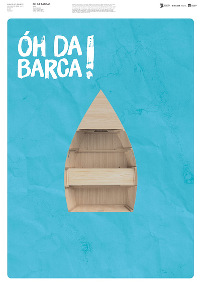 Proposta de projeto: Barca para rio em Janeiro de Cima. design graphic design illustration typography